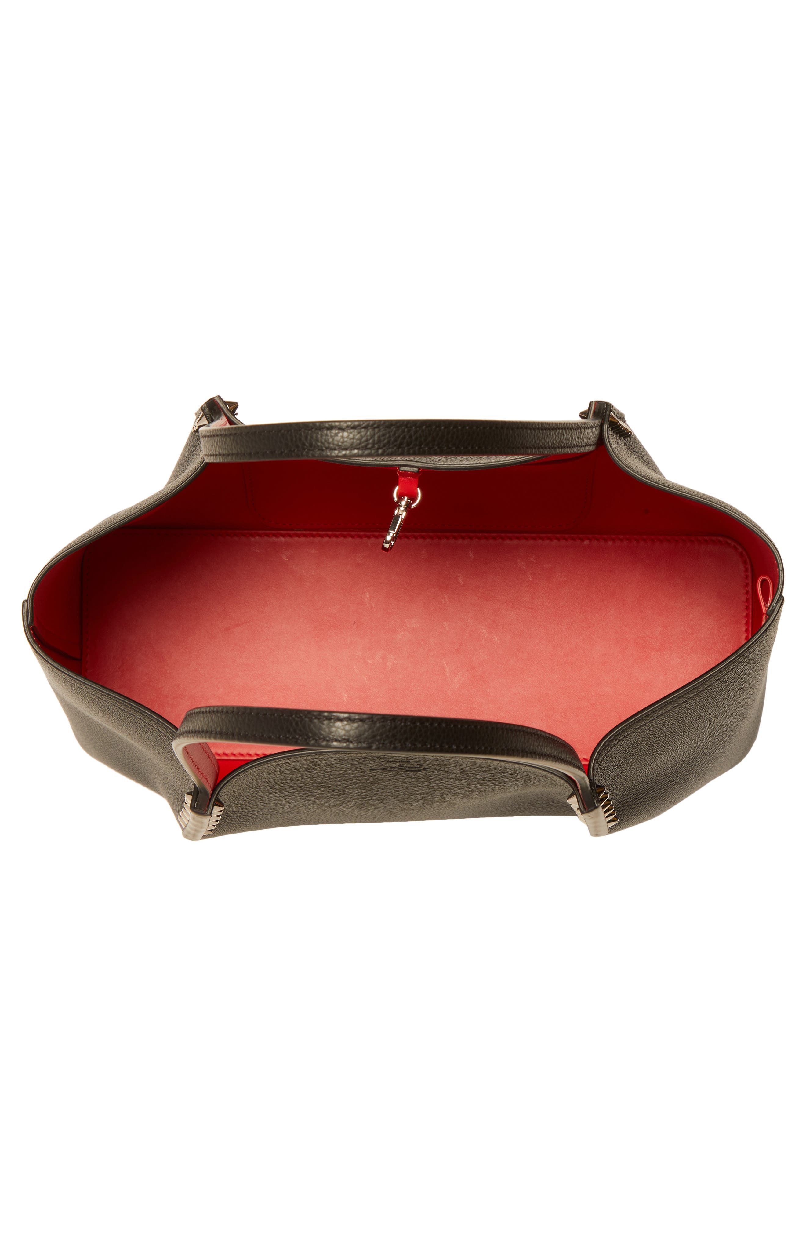 Christian Louboutin Small Cabarock Empire Calfskin Tote, Alternate, color, 