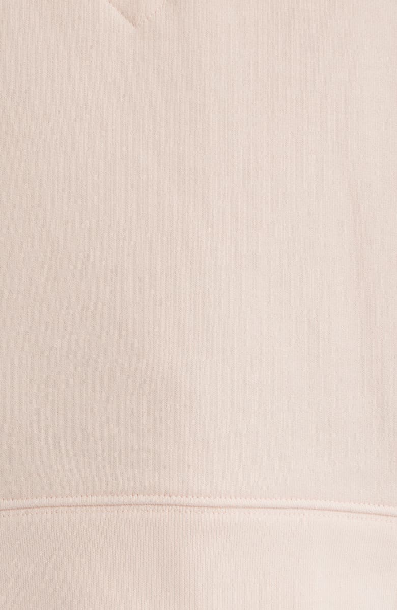 BOSS Orange French Terry Top, Alternate, color, Cream Rose