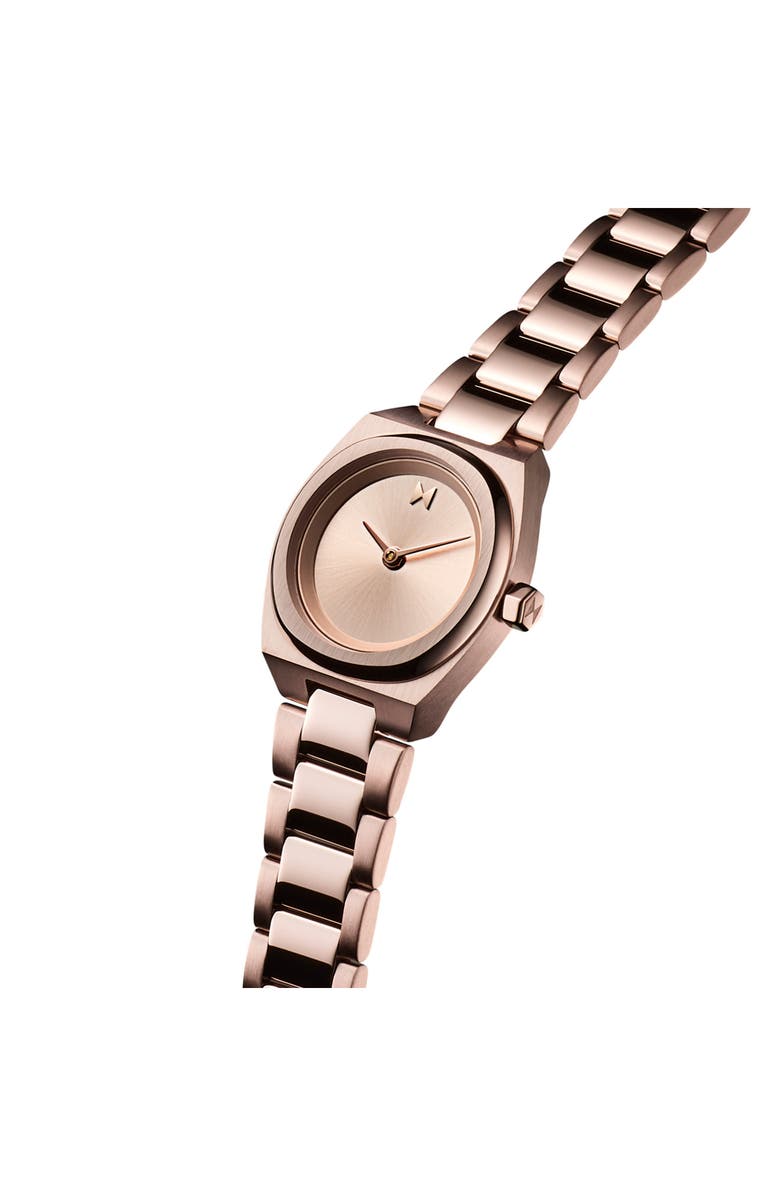 MVMT Odyssey II Quartz Bracelet Watch, 25mm, Alternate, color, Rose Gold