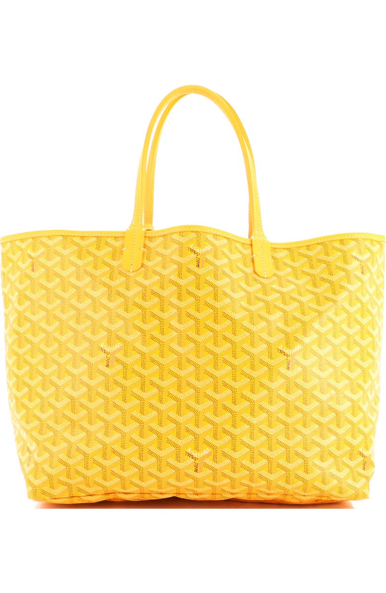 Pre-Owned Goyard Saint Louis Tote Coated Canvas PM, Main, color, Yellow