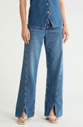 rag & bone Shannon High Waist Split Hem Jeans