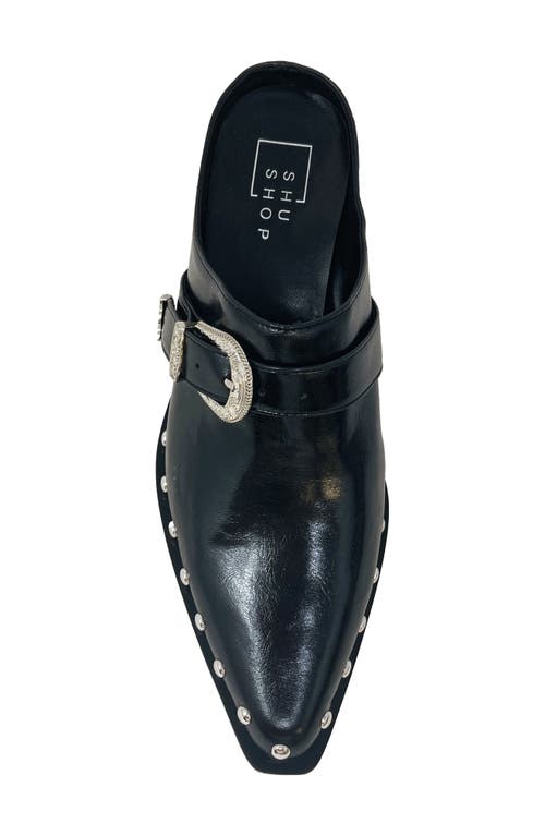 Shushop Tessa Studded Mule In Black