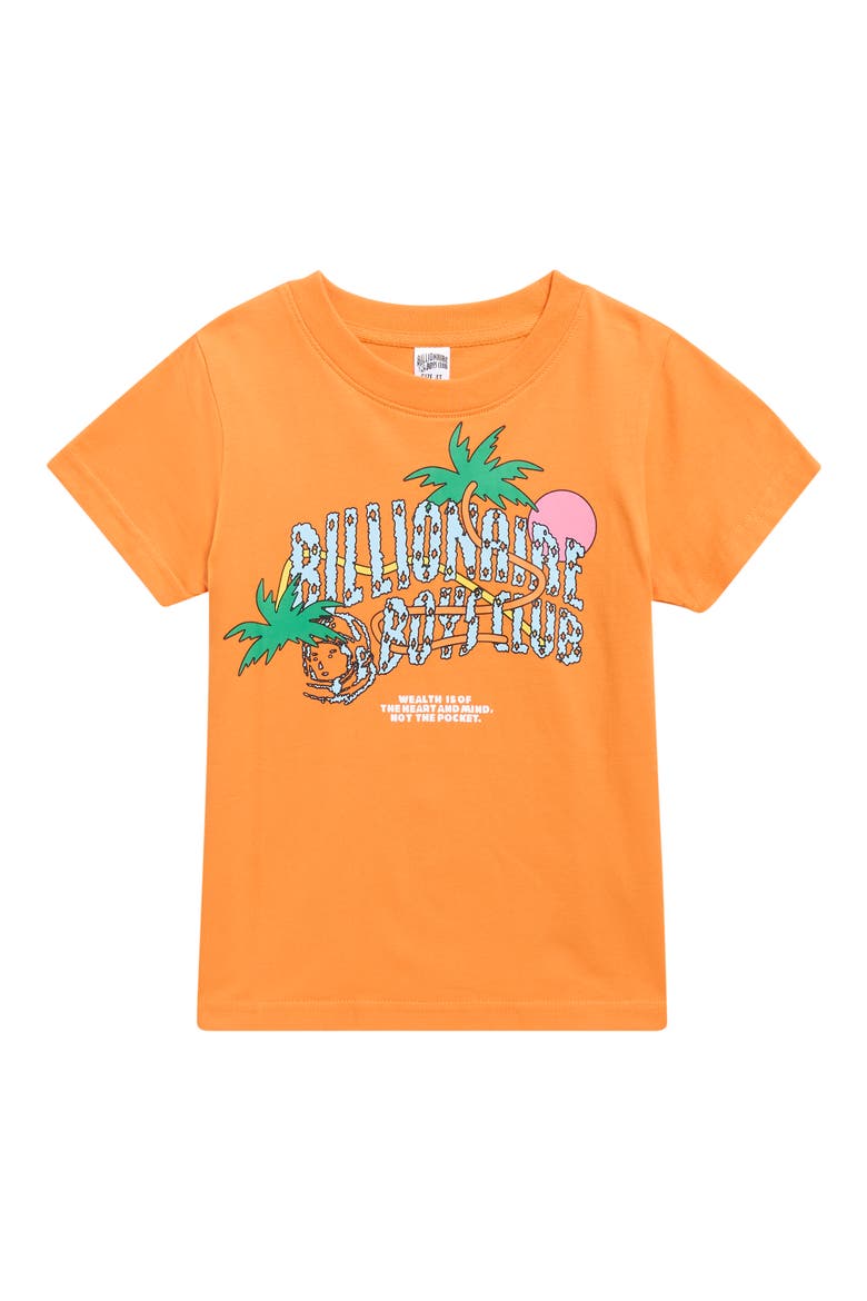 Kids' Utopia Arch Cotton Graphic T-Shirt, Main, color, ORANGE PEEL