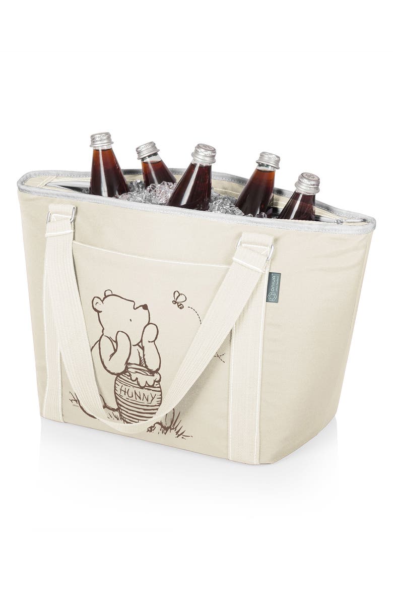 Picnic Time Topanga Cooler Tote, Alternate, color, Beige