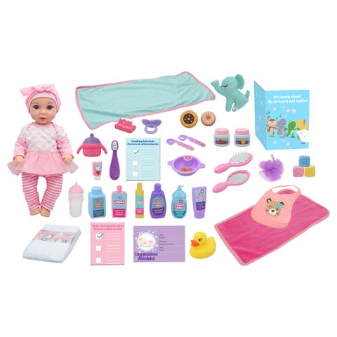 Love N' Feed Playset 15" Baby Doll