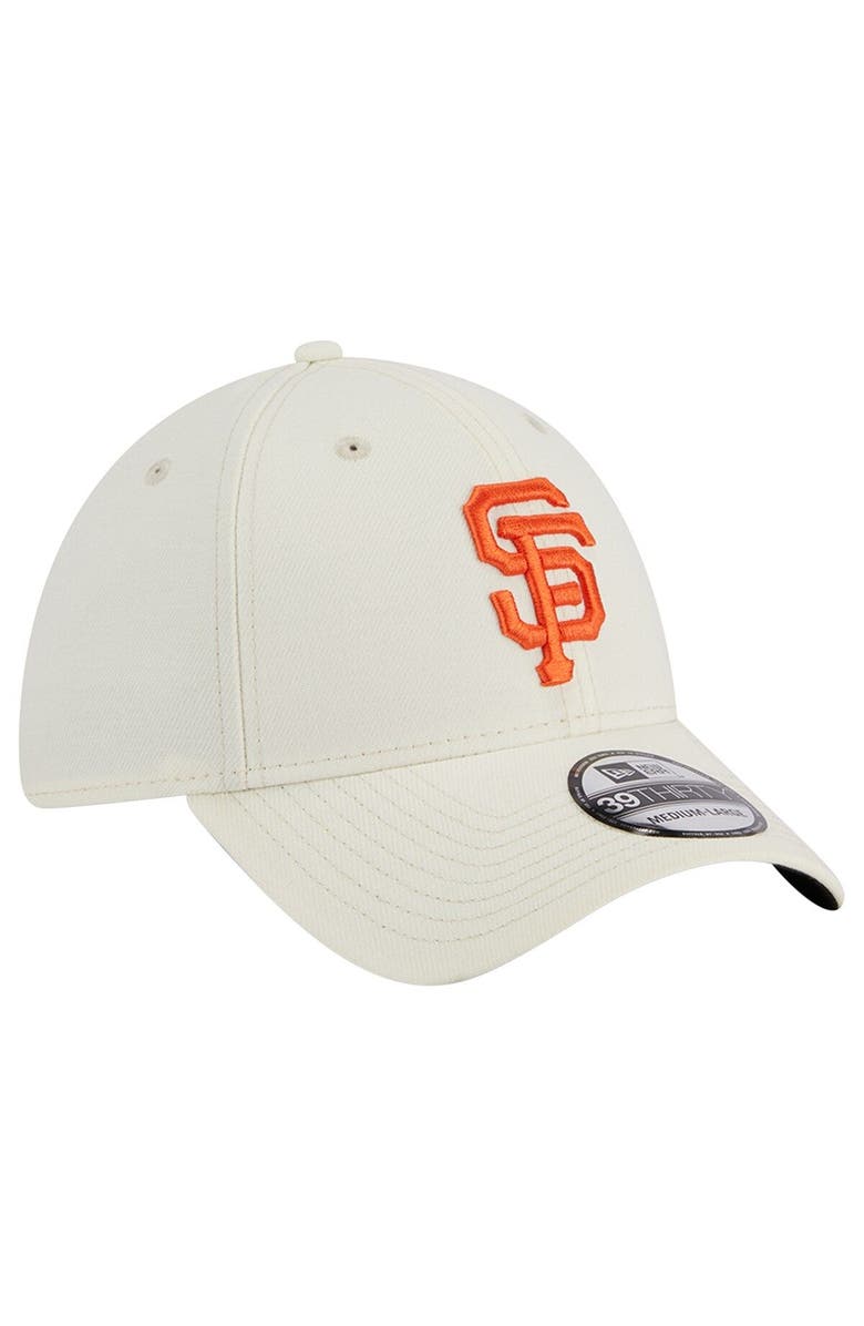 New Era Men's New Era Cream San Francisco Giants Chrome Team Classic 39THIRTY Flex Hat, Alternate, color, 
