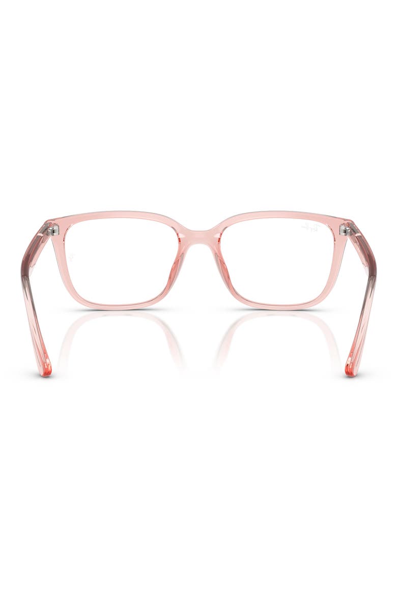 55mm Square Optical Glasses, Alternate, color, PINK