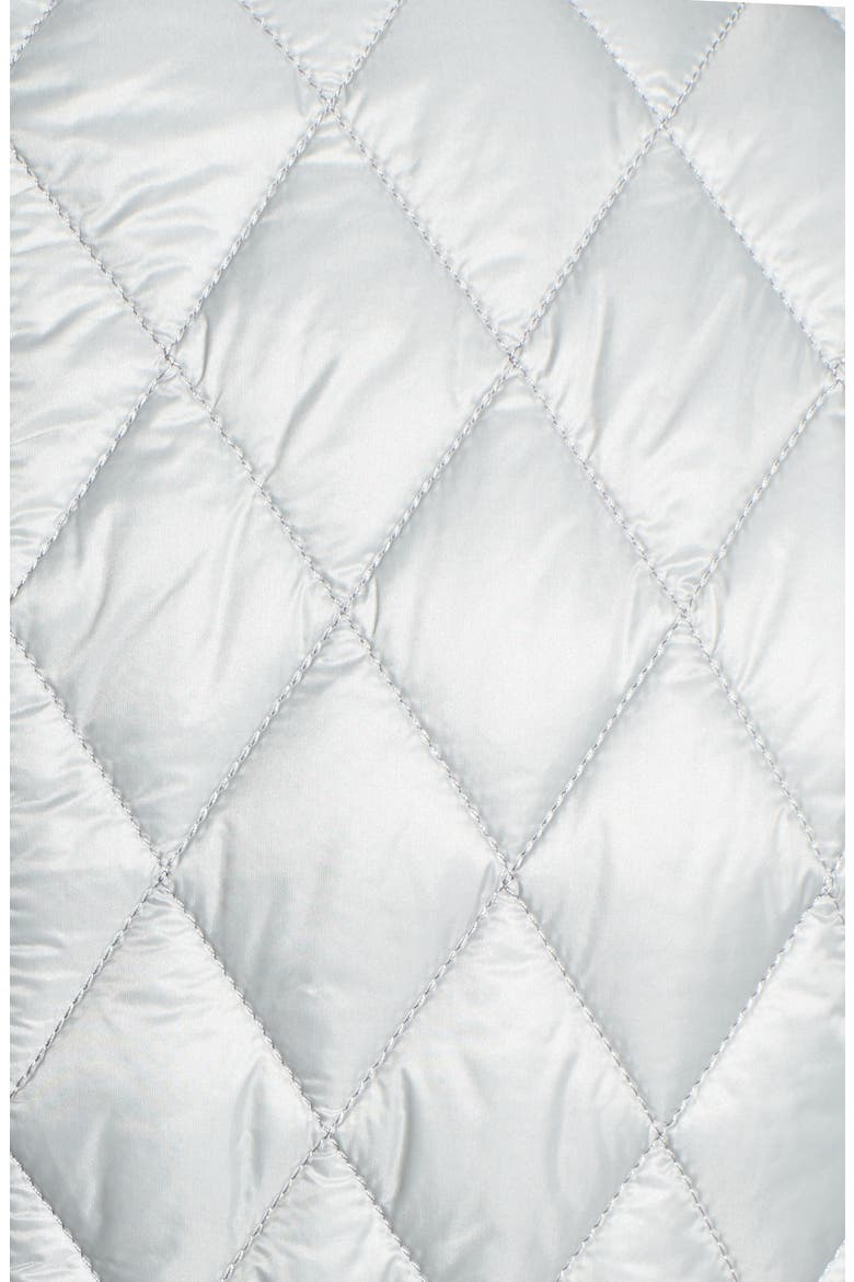x Liberty Victoria Quilted Jacket (Nordstrom Exclusive), Alternate, color, ICE WHITE/ FUCHSIA