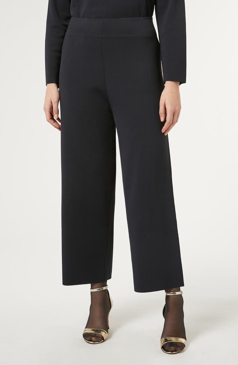 Marina Rinaldi Quirite Knit Ankle Pants, Main, color, 