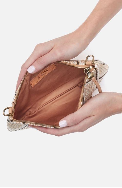 Hobo Darcy Double Crossbody Bag In Porcini