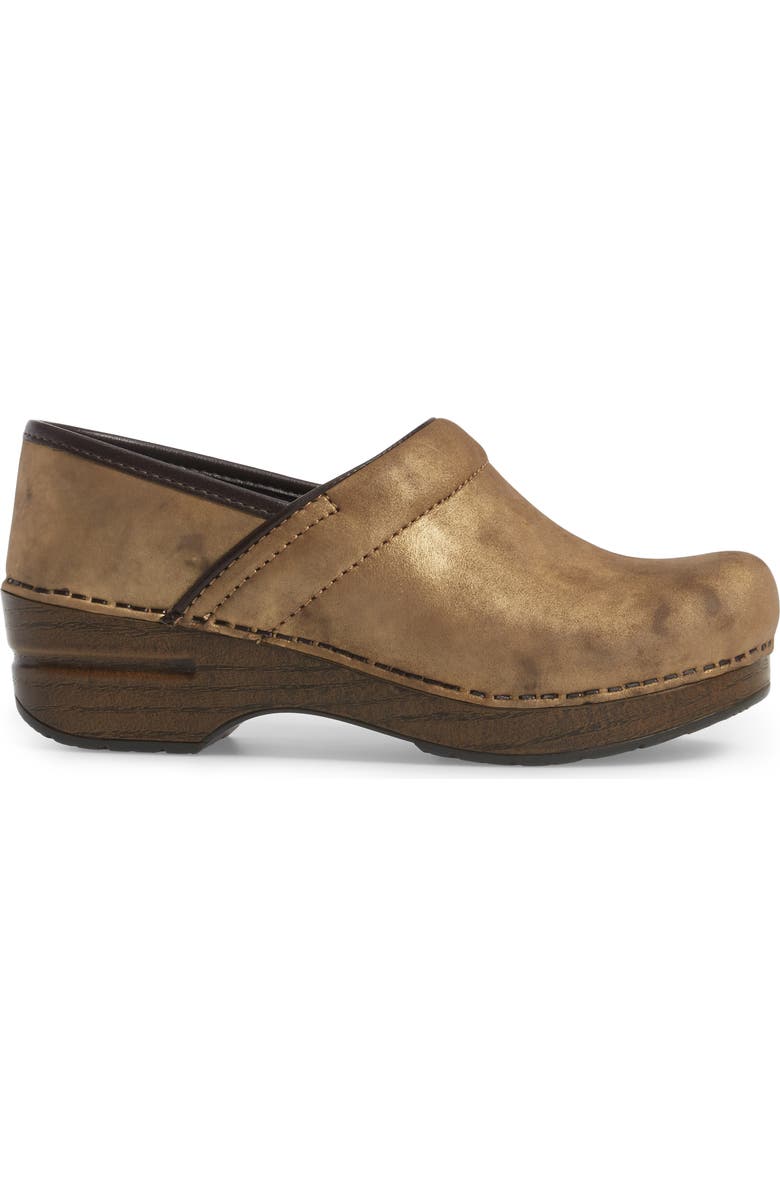 Dansko Distressed Professional Clog, Alternate, color,