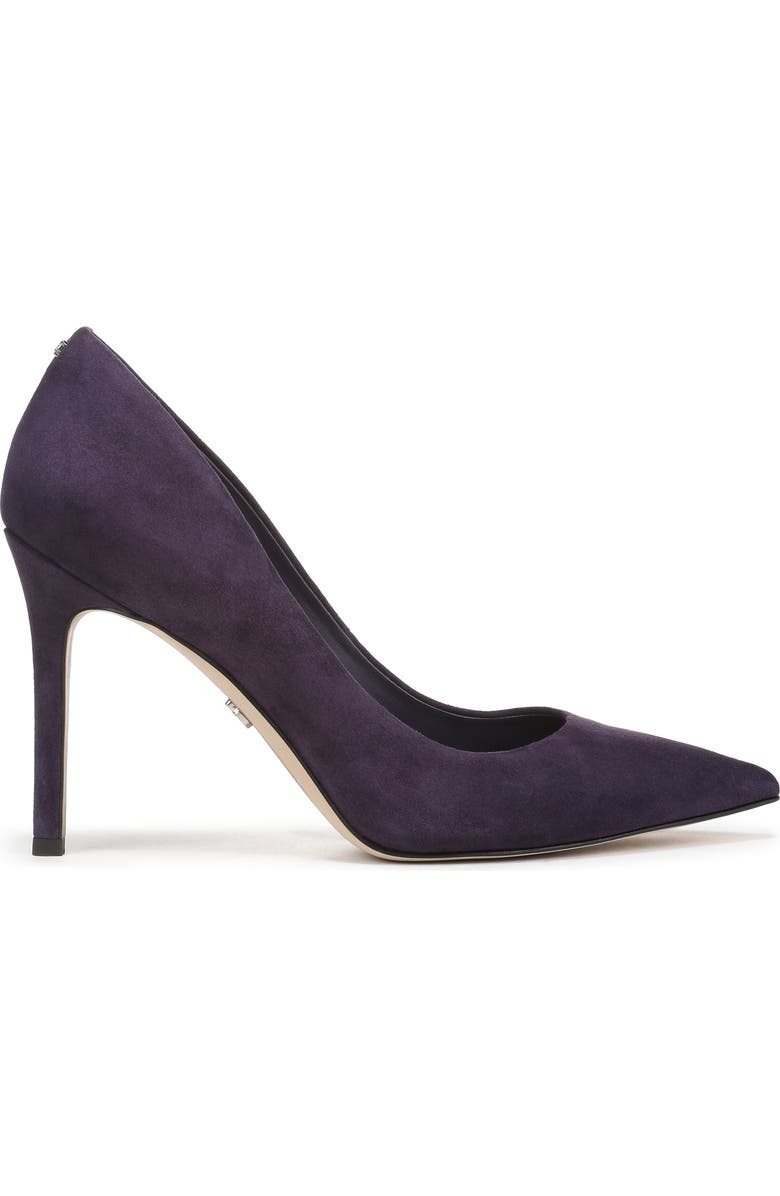 Sam Edelman Hazel Pointed Toe Pump, Alternate, color, Deep Violet