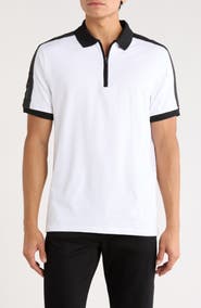 DKNY SPORTSWEAR Pali Stretch Cotton Polo