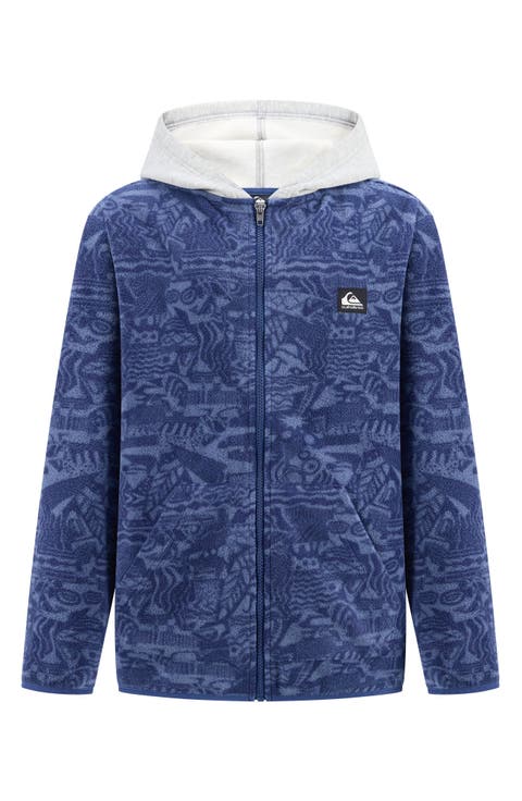 Kids' Surf Days Cotton Blend Fleece Hoodie (Big Kid)