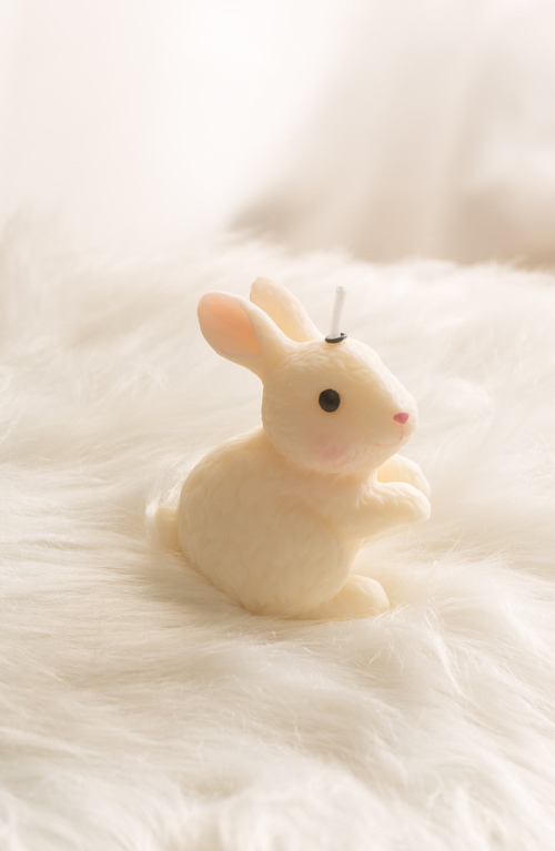 Southlake Gifts Blushing Bunny Candle In Looking Right