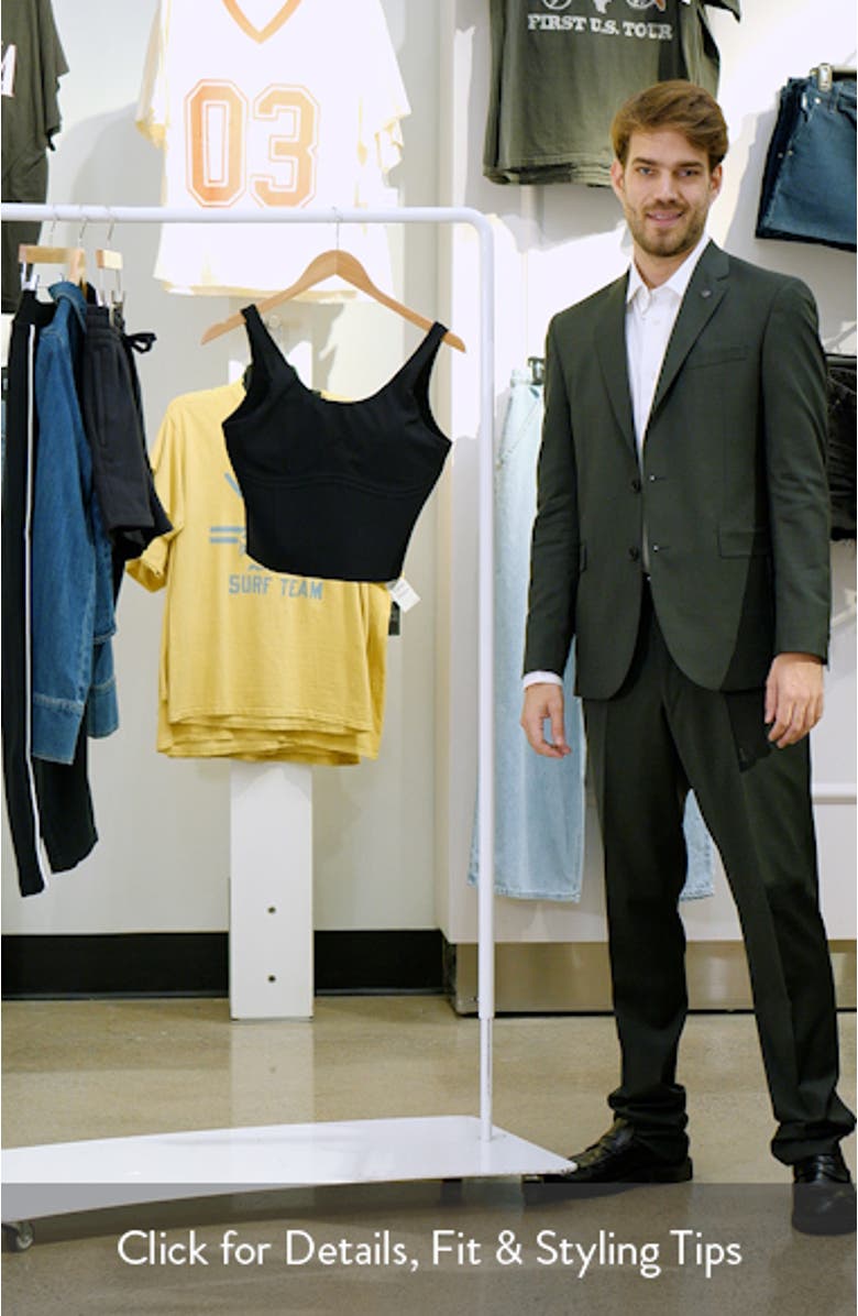 Contour Crop Tank Top, sales video thumbnail