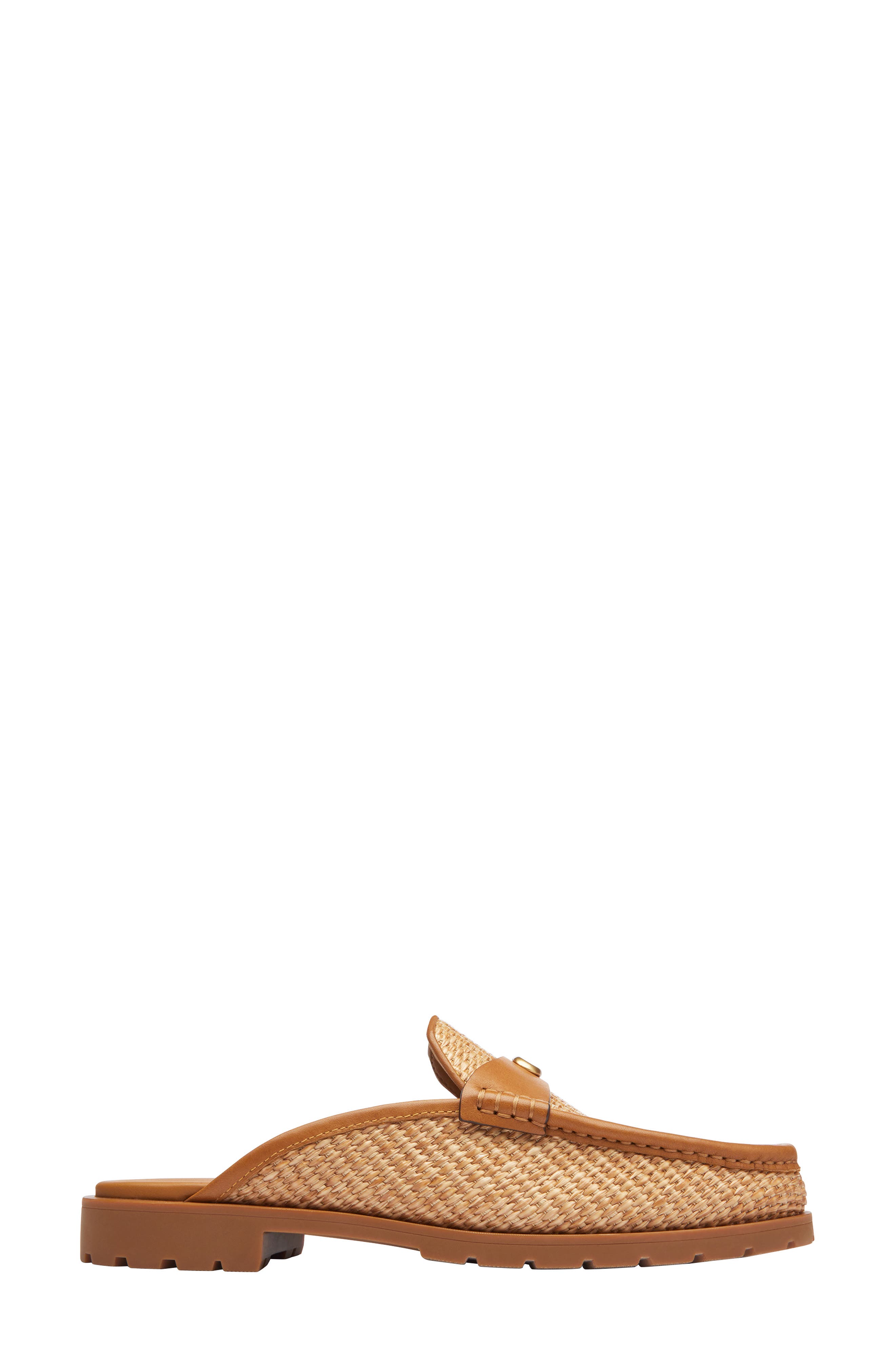 COACH Jocelyn Straw Mule, Alternate, color, 