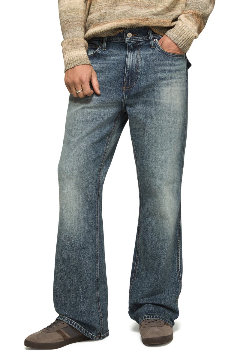 Baggy Bootcut Jeans, Main, color, QUANTUM LEAP