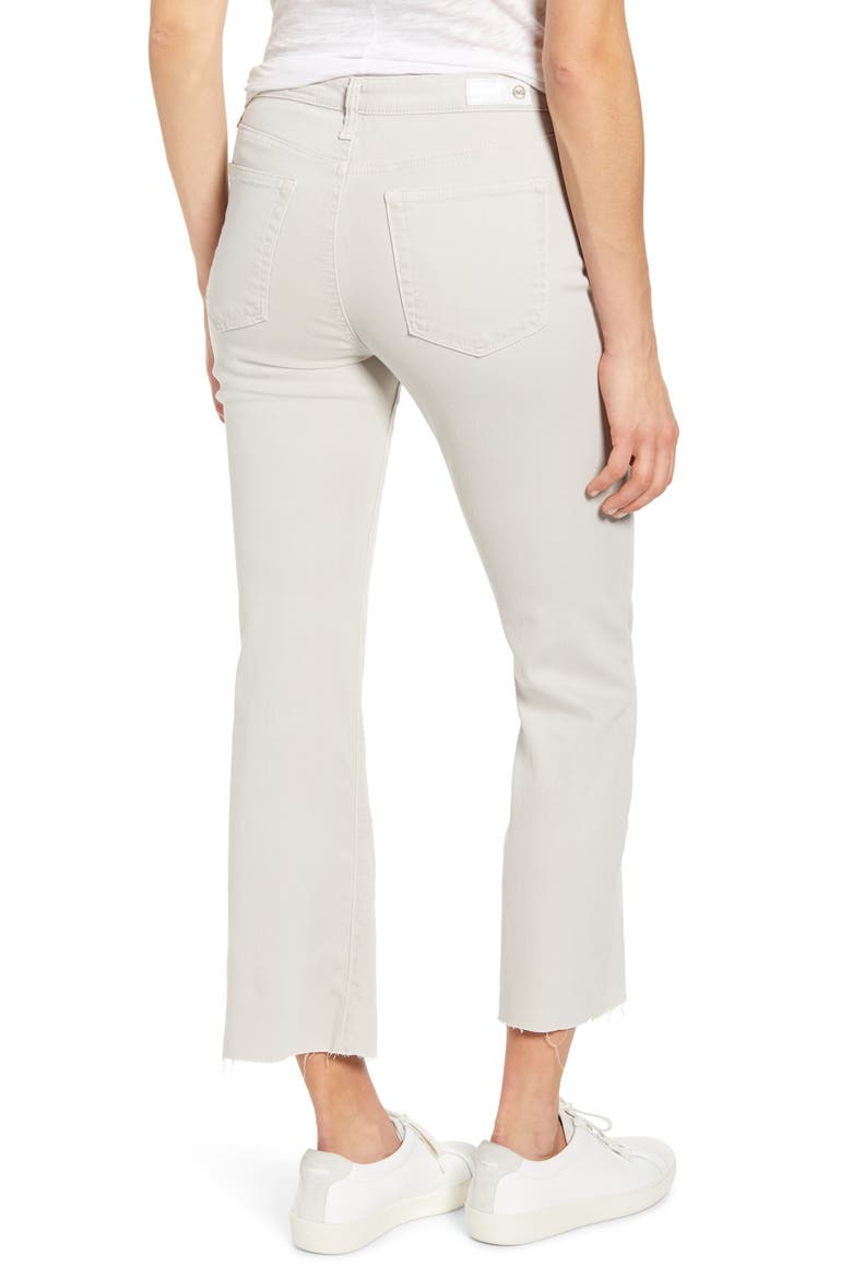 Jodi High Waist Crop Jeans, Alternate, color, SULFUR FRENCH GREY