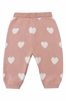 Heart Knit Organic Cotton Joggers