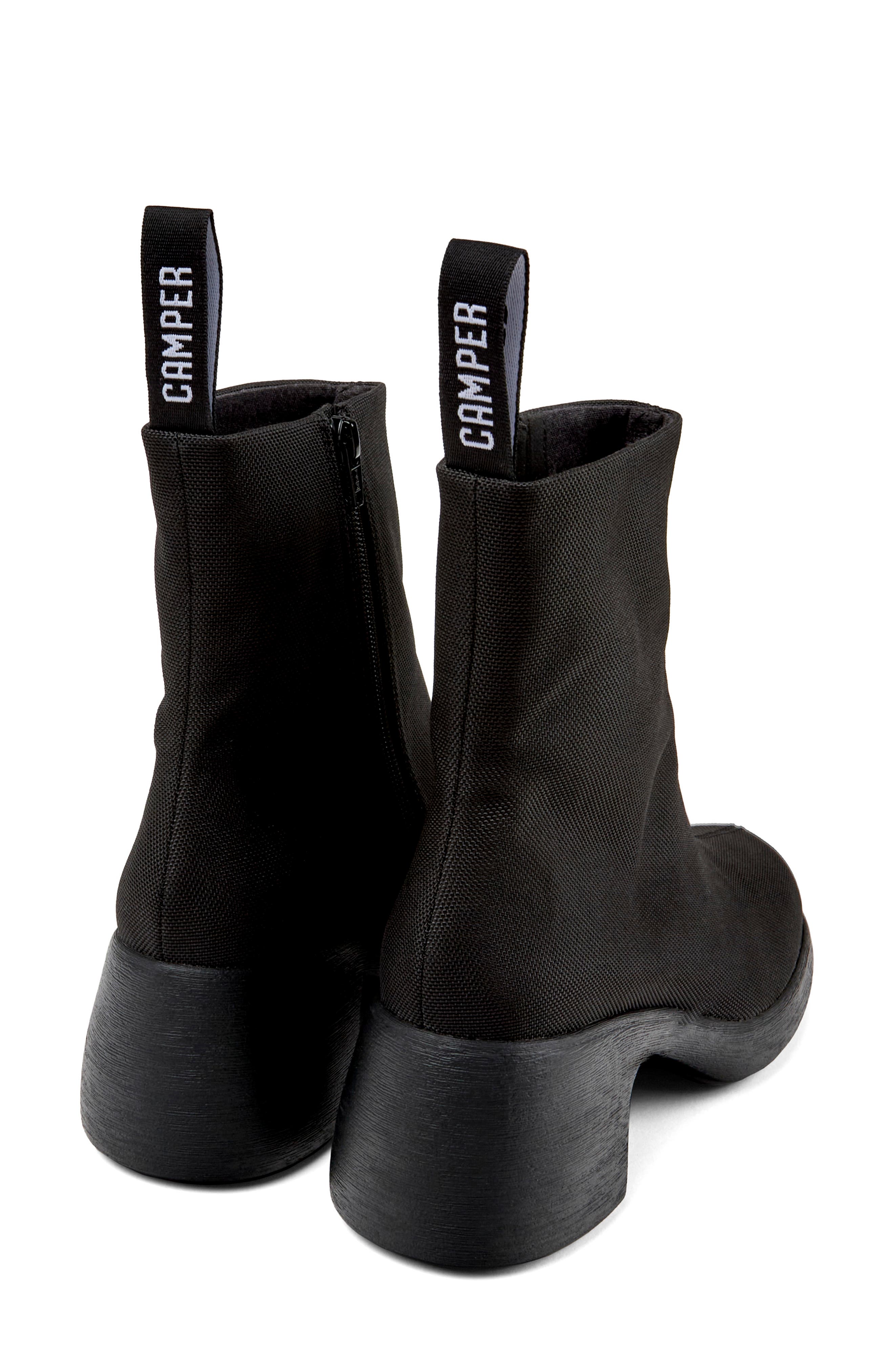 Camper Thelma Platform Bootie, Alternate, color, Black Black