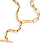 Alais Branche Olyra Lariat Bar Necklace
