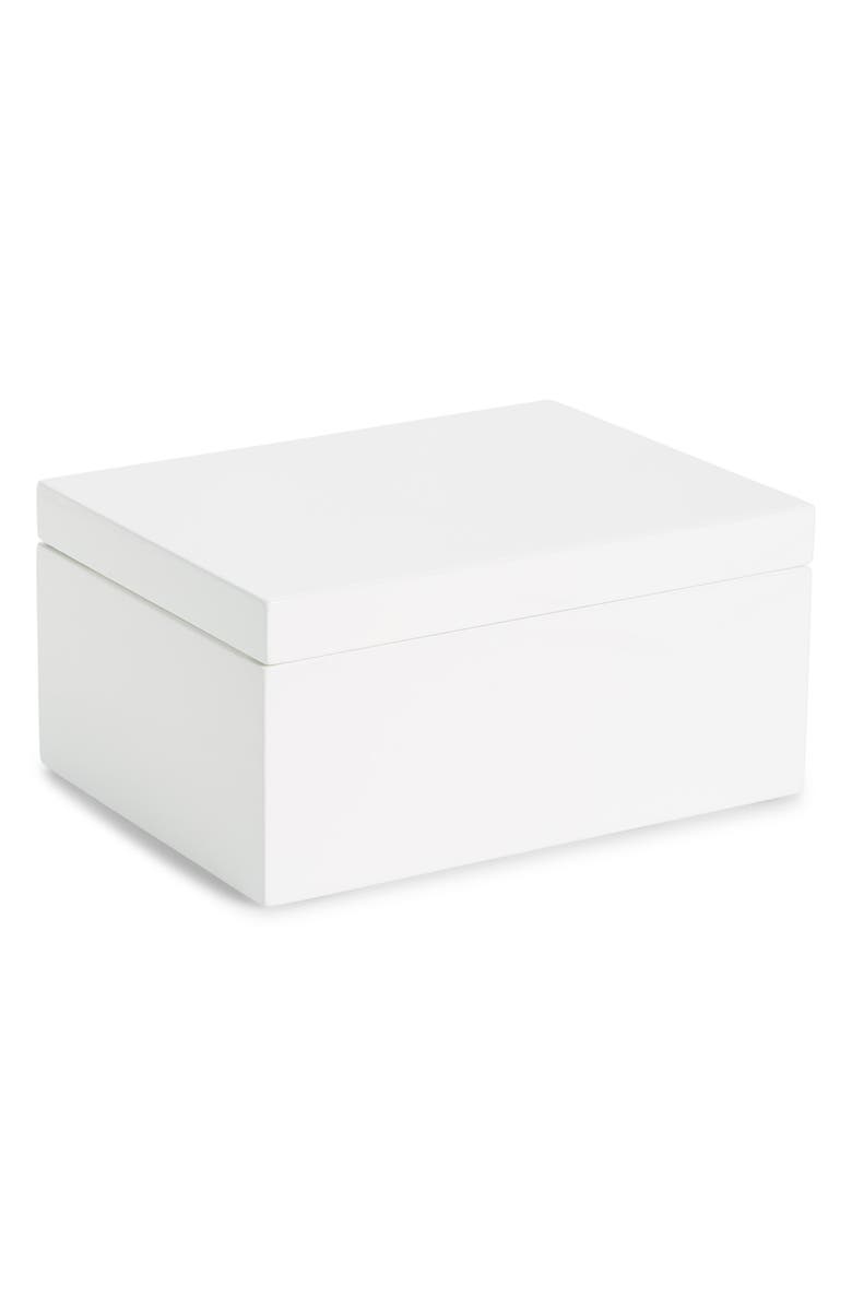 The White Company Lacquer Jewelry Box, Main, color,