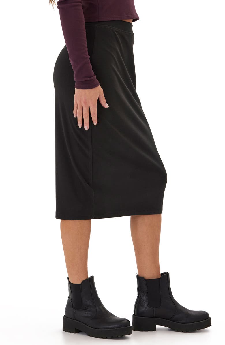 Threads 4 Thought Marla Luxe Midi Skirt, Alternate, color, 