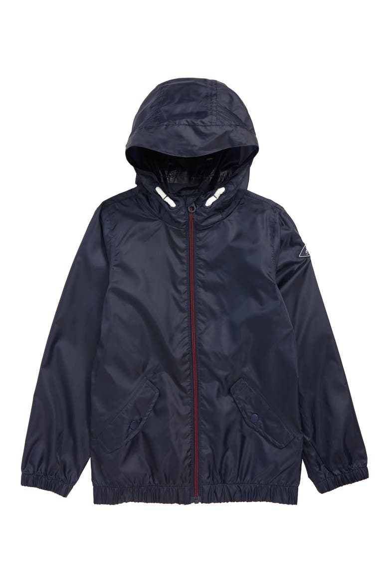 Rowan Lightweight Raincoat, Main, color, NAVY