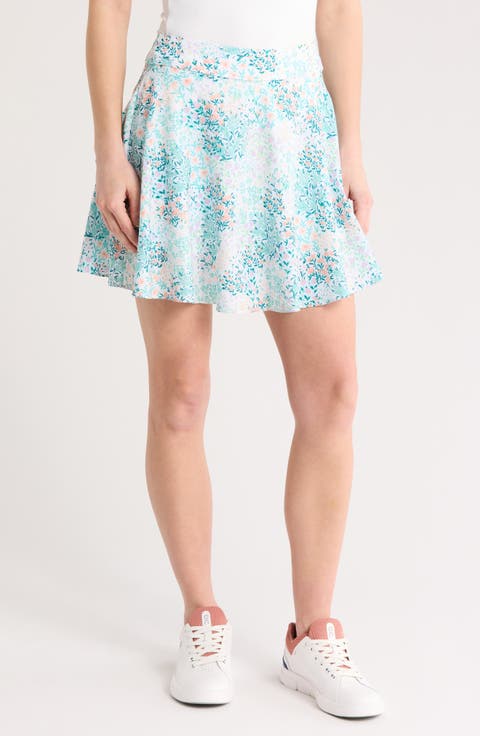 Exec Floral Golf Skort