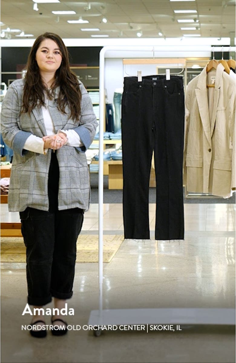 Transcend - Colette Seamed Crop Flare Jeans, sales video thumbnail