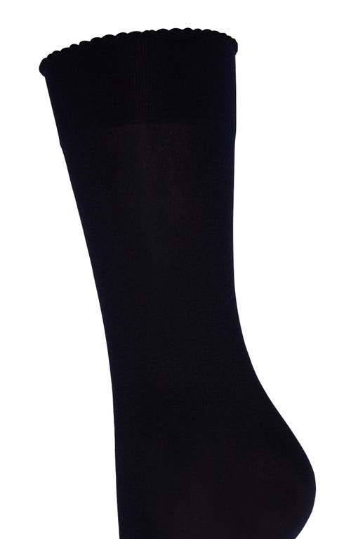 Wolford 50 Denier Knee High Socks In Blue