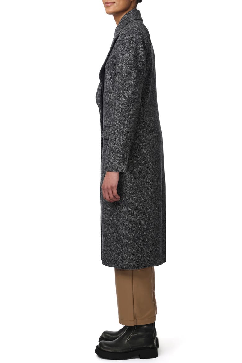 Long Twill Coat, Alternate, color, GREY