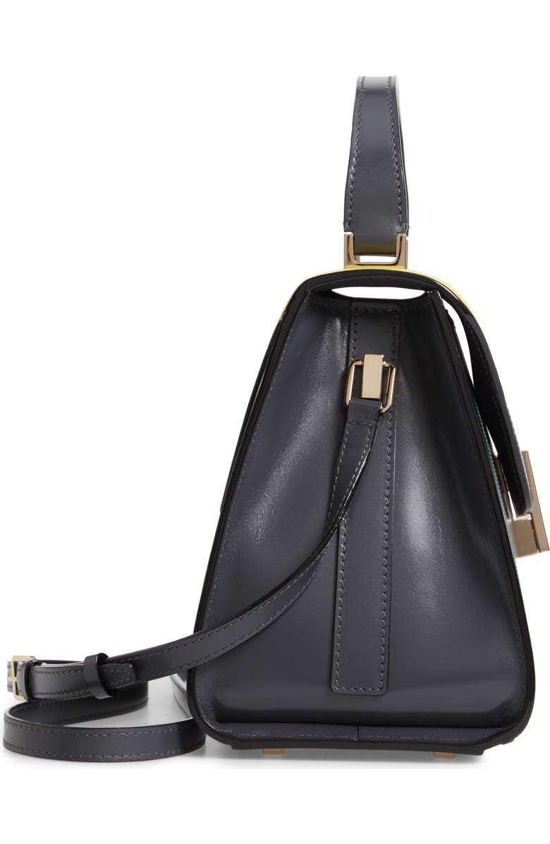 Valextra Iside Medium Top Handle Bag, Alternate, color,