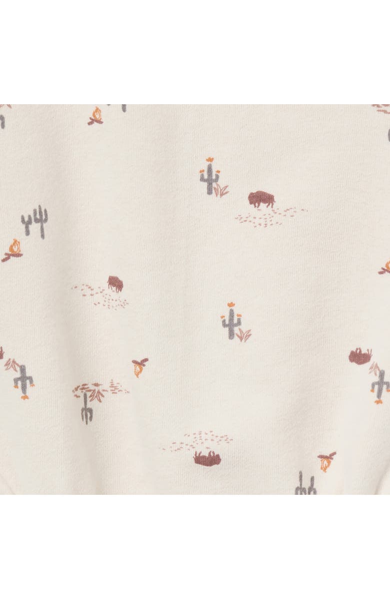 Modern Moments<sup
™</sup
 by Gerber Long Sleeve Bubble Romper, Alternate, color, Buffalo Desert