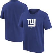Nike Youth Nike Royal New York Giants Logo T-Shirt