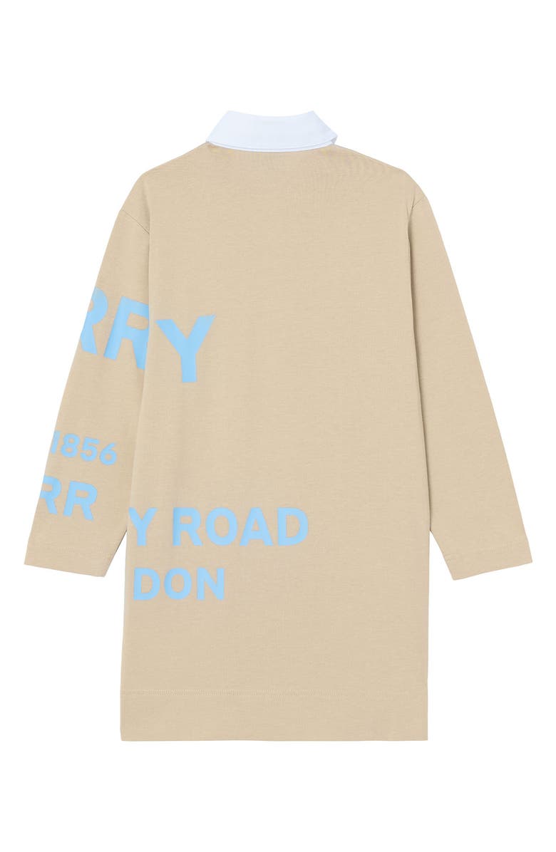 Burberry Kids' Jessy French Terry Polo Dress, Alternate, color, 