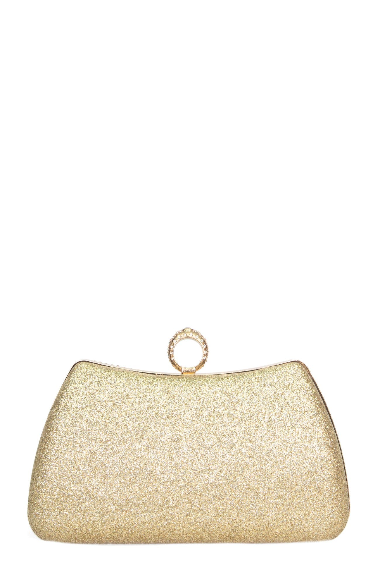 Lena Clutch, Alternate, color, GOLD