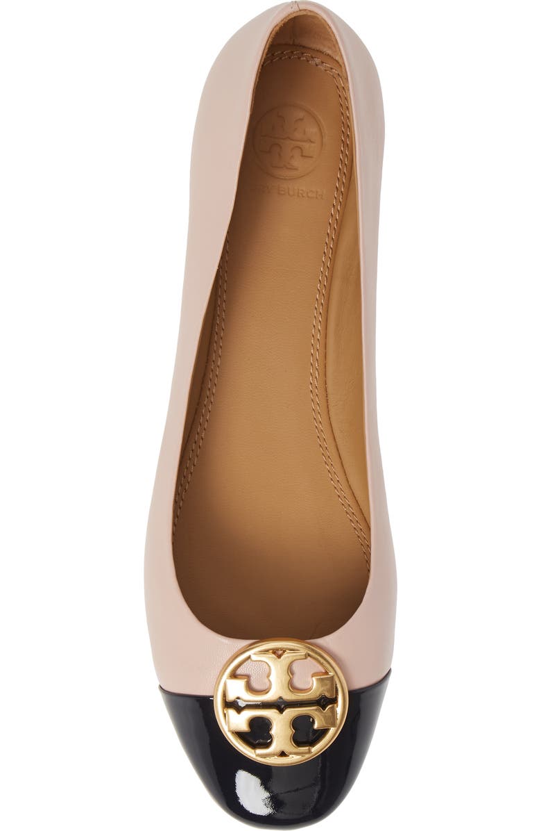 Tory Burch Chelsea Cap Toe Ballet Flat, Alternate, color,