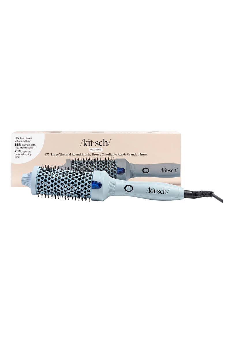 Volumizing Thermal Round Brush, Main, color, HAZE BLUE