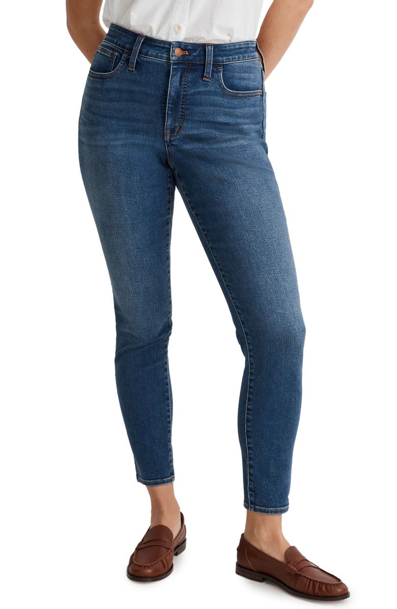 Madewell Curvy Roadtripper Authentic Skinny Jeans, Main, color, 