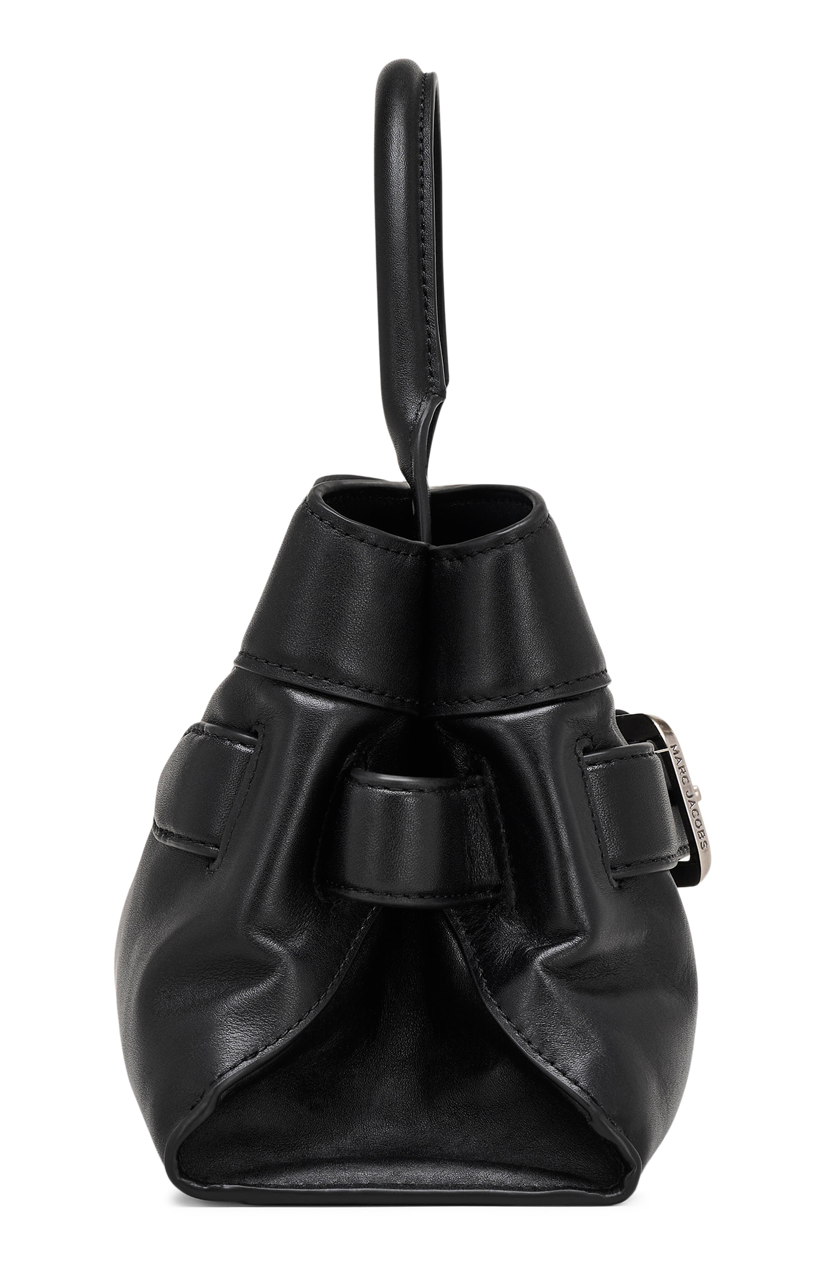 Marc Jacobs The Dakota Small Satchel, Alternate, color, Black