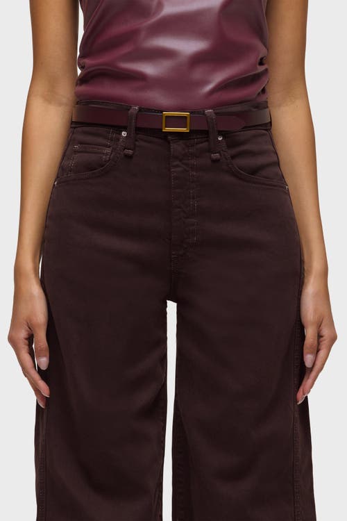 Hudson Jeans James High-rise W/ Seaming In Brown