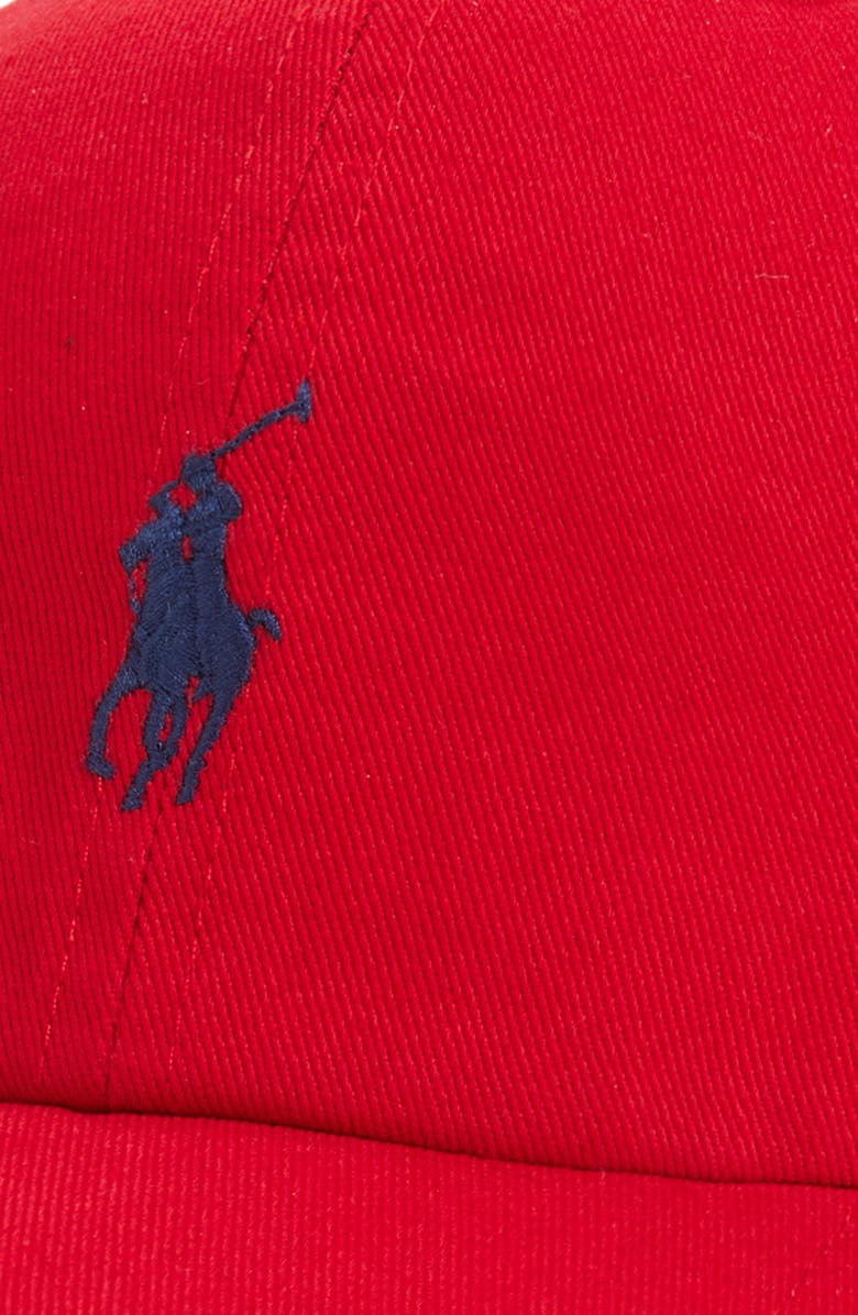 Polo Ralph Lauren Kids' Adjustable Cotton Chino Baseball Cap, Alternate, color,