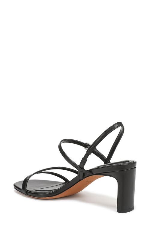 Vince Marcela Ankle Strap Sandal In Black