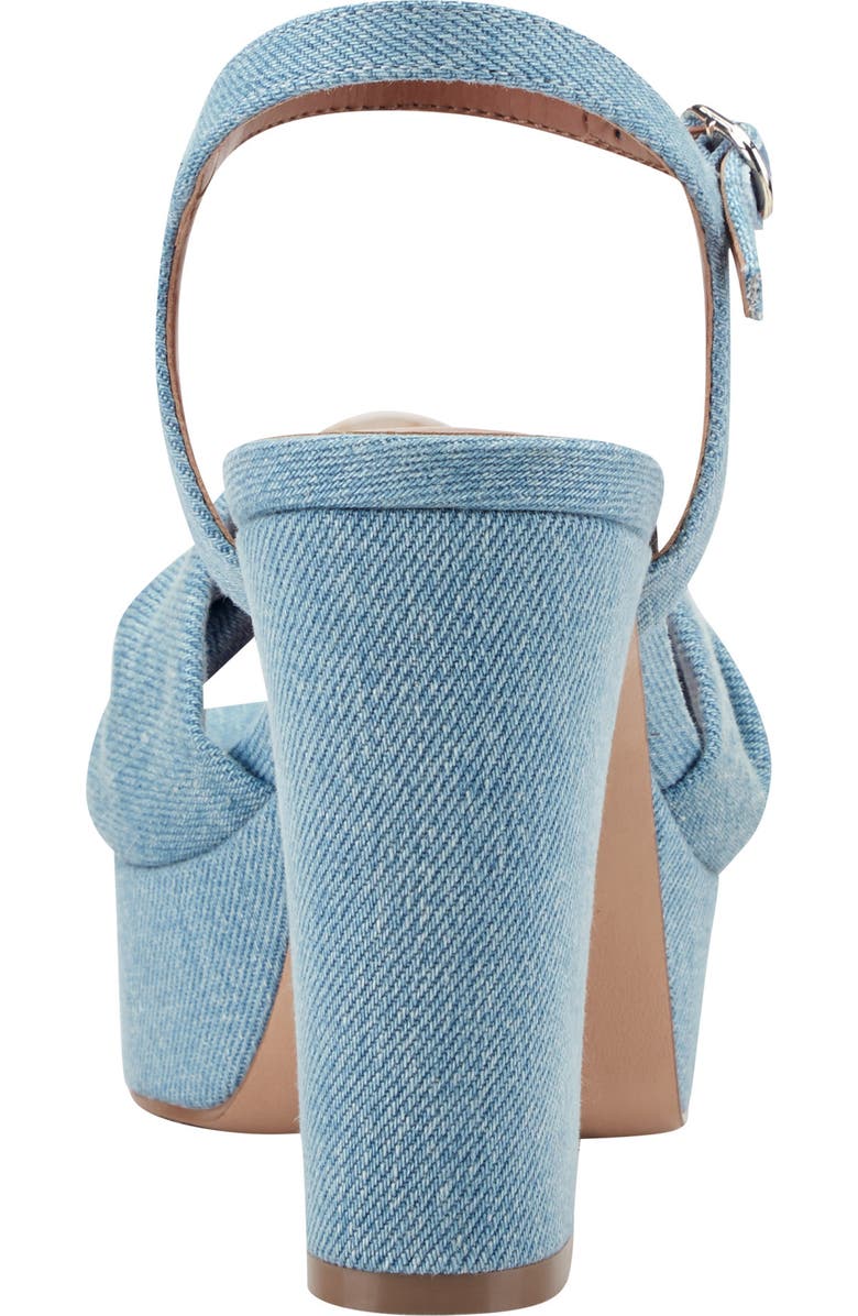 Marc Fisher LTD Candey Platform Sandal, Alternate, color, Blue