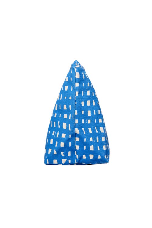 Dance Happy Ivy Cosmetic Bag In Azure
