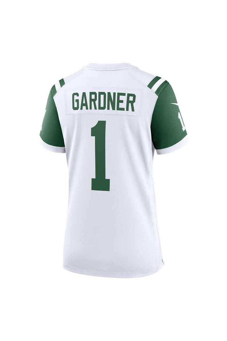 Women's Nike Ahmad Sauce Gardner White New York Jets Classic Alternate Game Jersey, Alternate, color, White