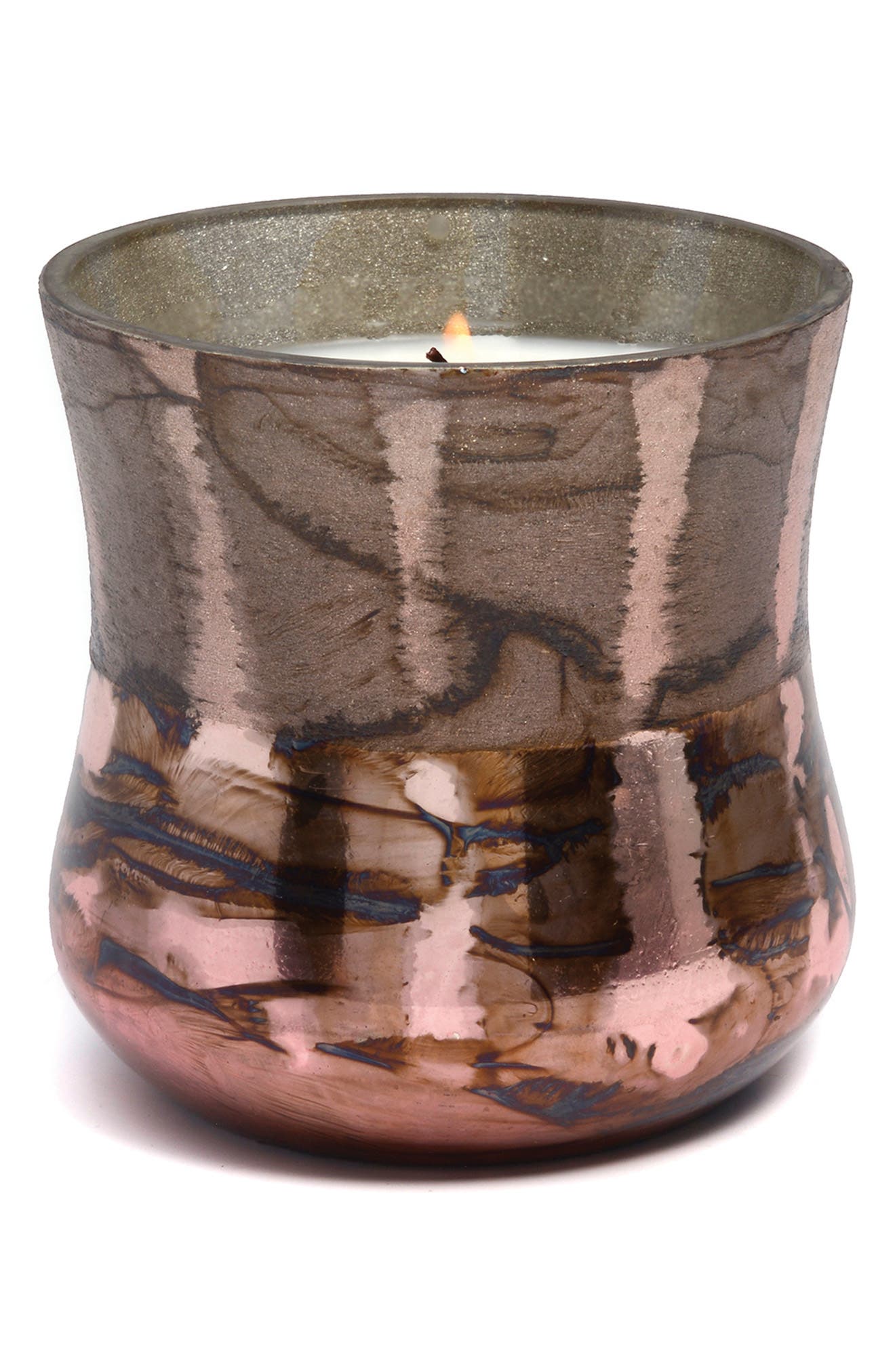 Cypress & Fir Frosted Metallic Candle
