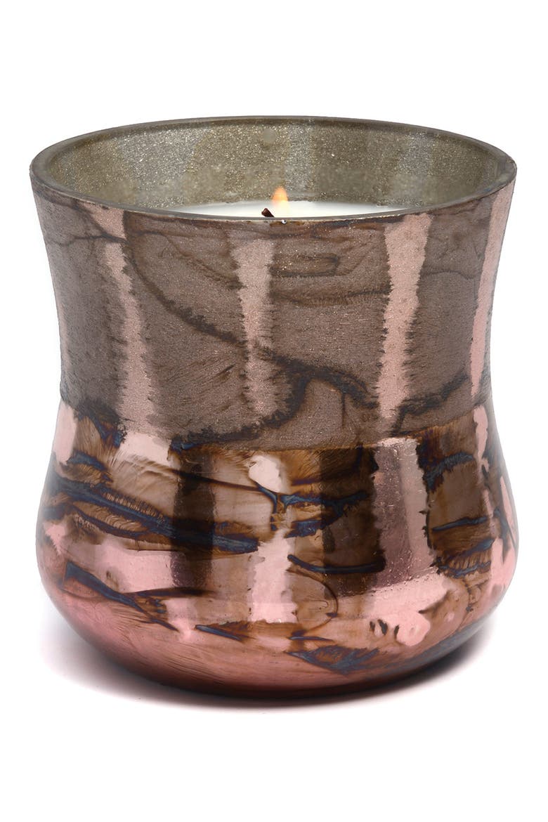 Cypress & Fir Frosted Metallic Candle, Main, color, NO COLOR